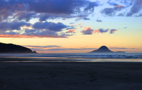Sunset Ohope Beach