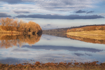 idyllic autumn scenery