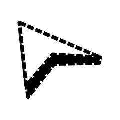 isolated web arrow