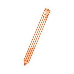 isoated study pencil icon vector illustration graphic design