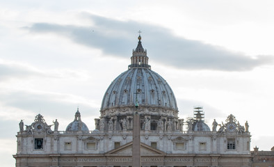 Dome of Basilica di San Pietro, Vatican, Rome, Italy