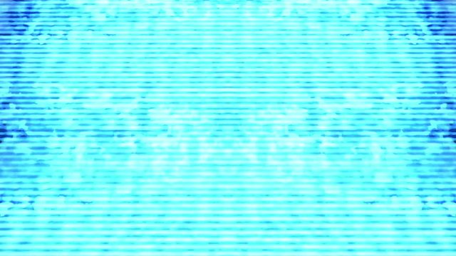 Video Flux 059: Databending TV screen pixels fluctuate with motion (Loop).