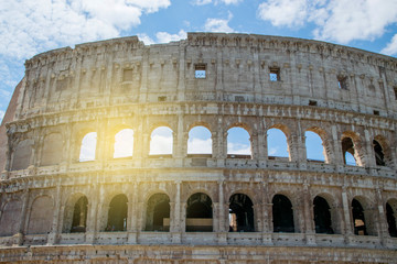 Naklejka premium Colosseum in Rome, Italy