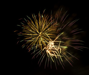 Obraz premium Fireworks in the Air