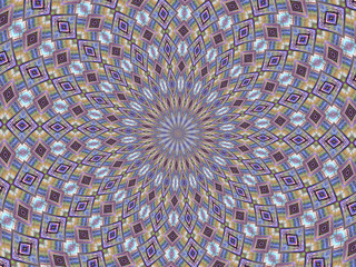 Kaleidoscope Mandala Background Pattern Illustration