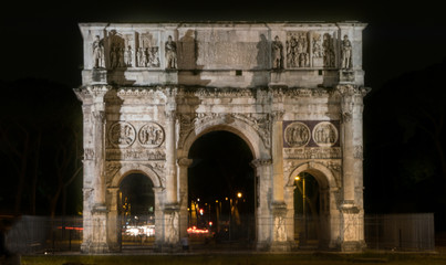 Fototapeta na wymiar Arco di Constantino in Rome, Italy