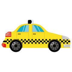 Fototapeta premium Taxi cab vehicle