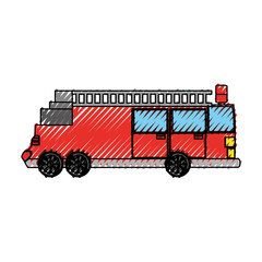Firefigther truck vehicle
