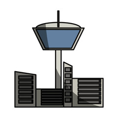 Obraz premium Urban building tower