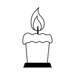 lit candle icon image