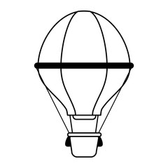 hot air balloon icon image
