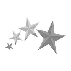 Obraz premium stars icon over white background vector illustration