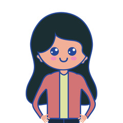 beauty woman with hairstyle design