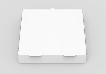 white pizza box