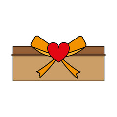 love gift vector illustration