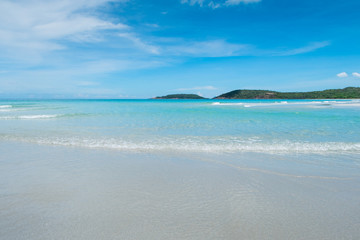 Obraz premium Paradise on the beach and blue sea