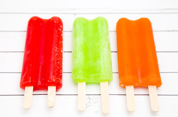 Summer Popsicles Straight from the Freezer