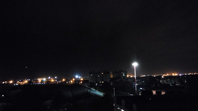 A Nairobi City (Kenya) Surburb At Night