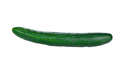 Cucumber on a white background