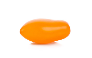 Cherry tomato on a white background