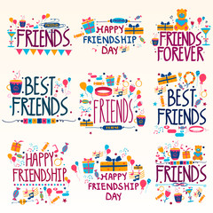 Happy Friendship Day Holiday and Festival wishing and greetings