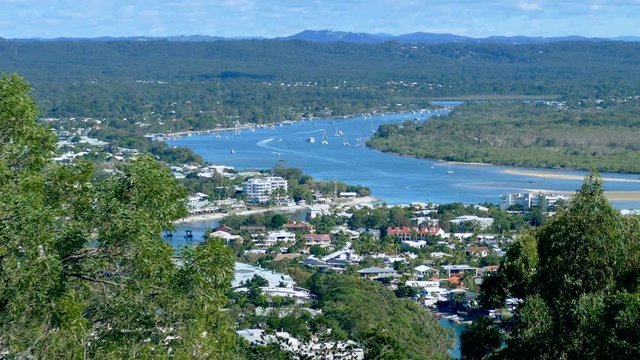 Noosa Heads is a town and tourist center in the Shire of Noosa on the Sunshine Coast, Queensland, Australia.