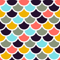 colored fish  scales © tomozina1