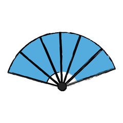 japanese fan folding ornament traditional