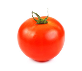 Tomatoes isolated on a white background