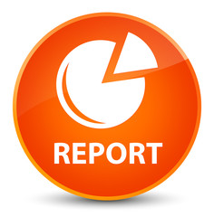 Report (graph icon) elegant orange round button