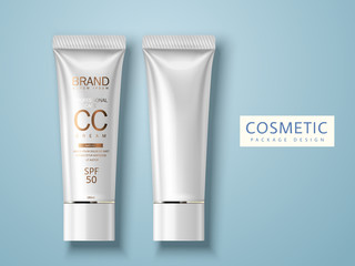 cosmetic tube package design