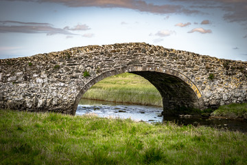 Fototapeta na wymiar Eighteenth Century Bridge on Isle of Anglesey