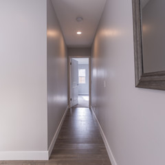 Empty Hallway in a Southern California home ready to be listed for real estate