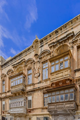 Fototapeta na wymiar Barocke Prachtarchitektur in der Altstadt von Valletta