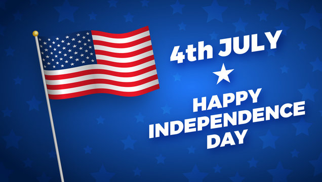 Independence day design, Holiday in United States of America,