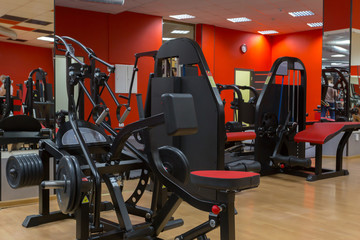 Equipments in the gym