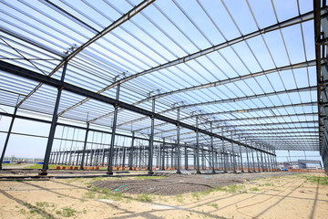 Naklejka premium The steel structure