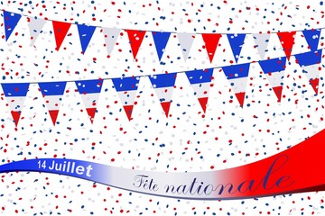 Obraz premium 14 juillet. Fête nationale 