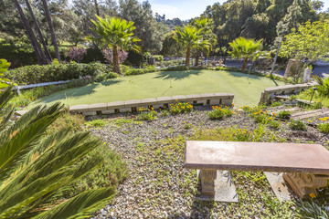 Outdoors in Southern California homes ready for real estate listings