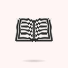 Book vector icon.