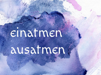 einatmen ausatmen