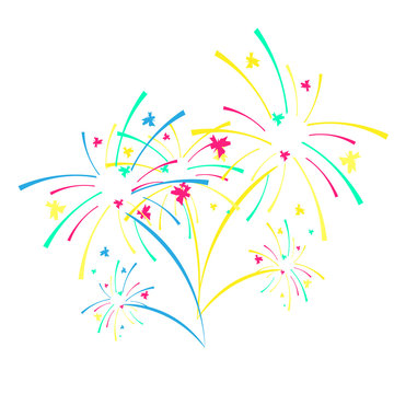 Fireworks and celebration background