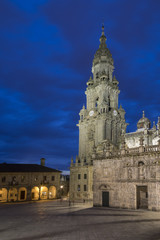 Fototapeta na wymiar Santiago de Compostela Cathedral - Galicia - Spain