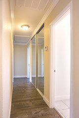 Empty Hallway in a Southern California home ready to be listed for real estate