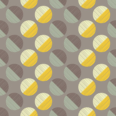 Polka dot seamless pattern. Texture line. Vector illustration. Textile rapport.