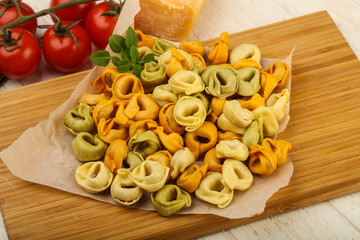 Raw tortellini
