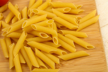 Raw penne