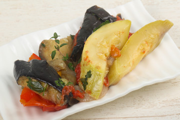 Steamed vegetables