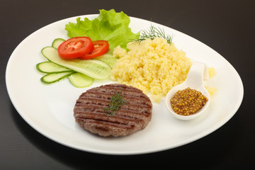 Beef cutlet