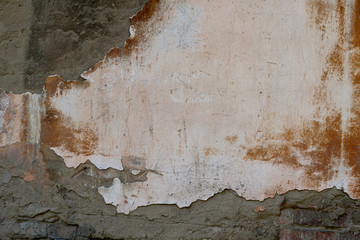 Masonry. Old plaster texture